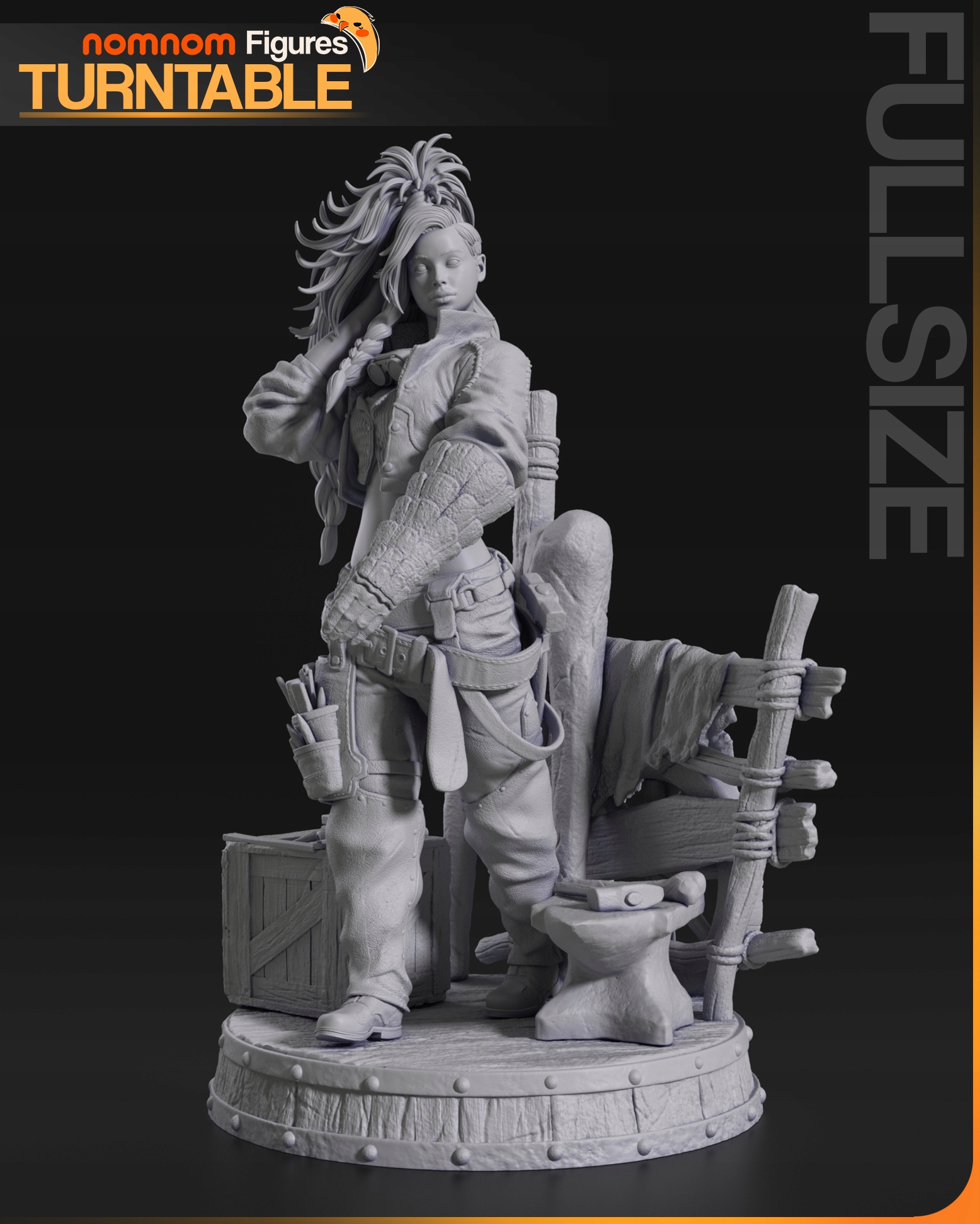 Figurka Gemma Monster Hunter NomNom Figures 3D tisk 14K Dárek