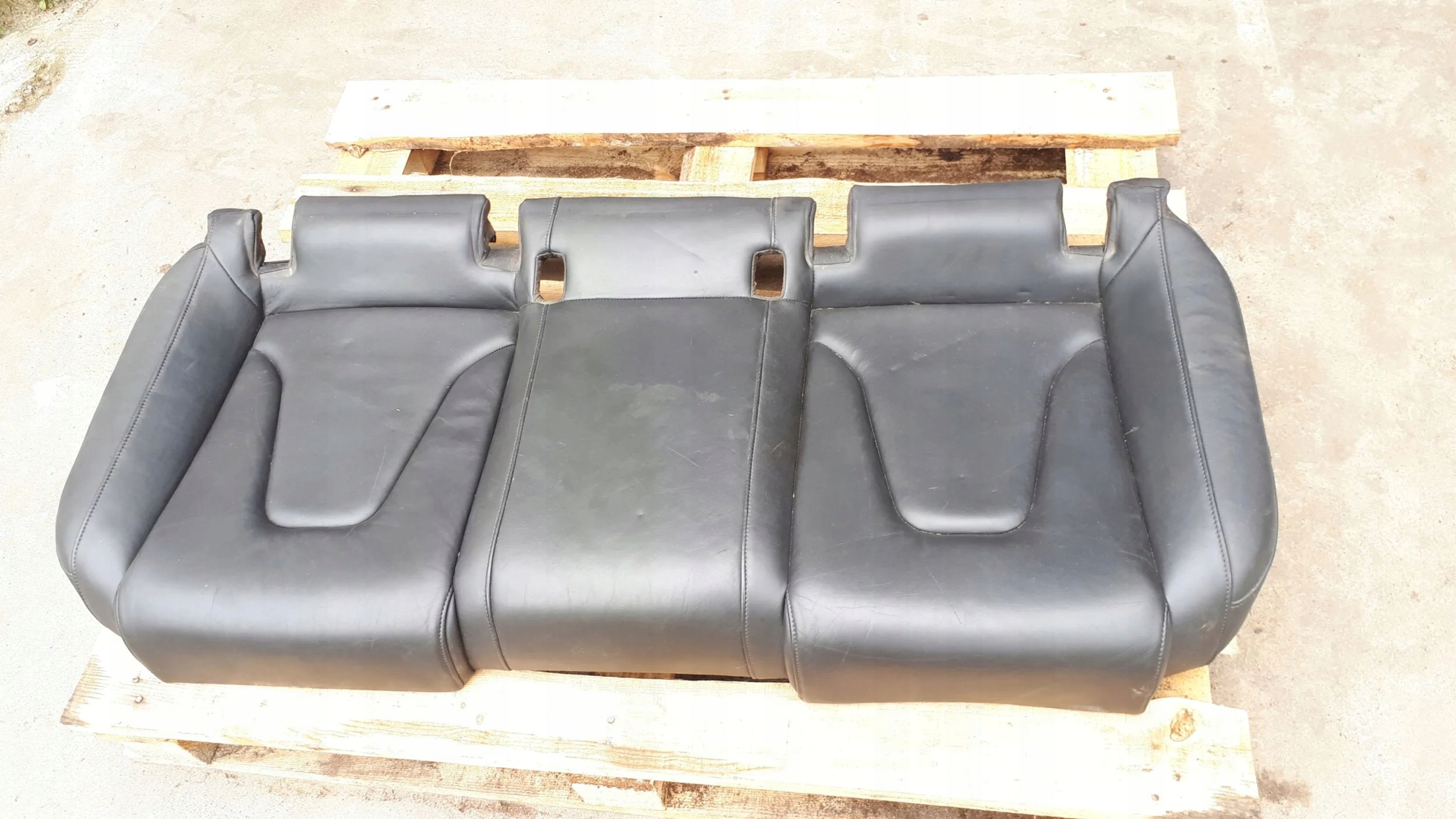 A5 LIFT S5 Sitz heck hinten COUPE schwarze Leder