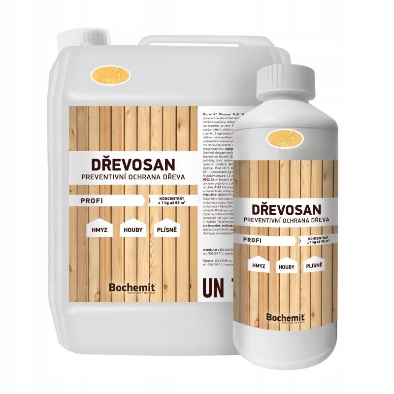 Bochemit Drevosan Profi hnedý, 5kg