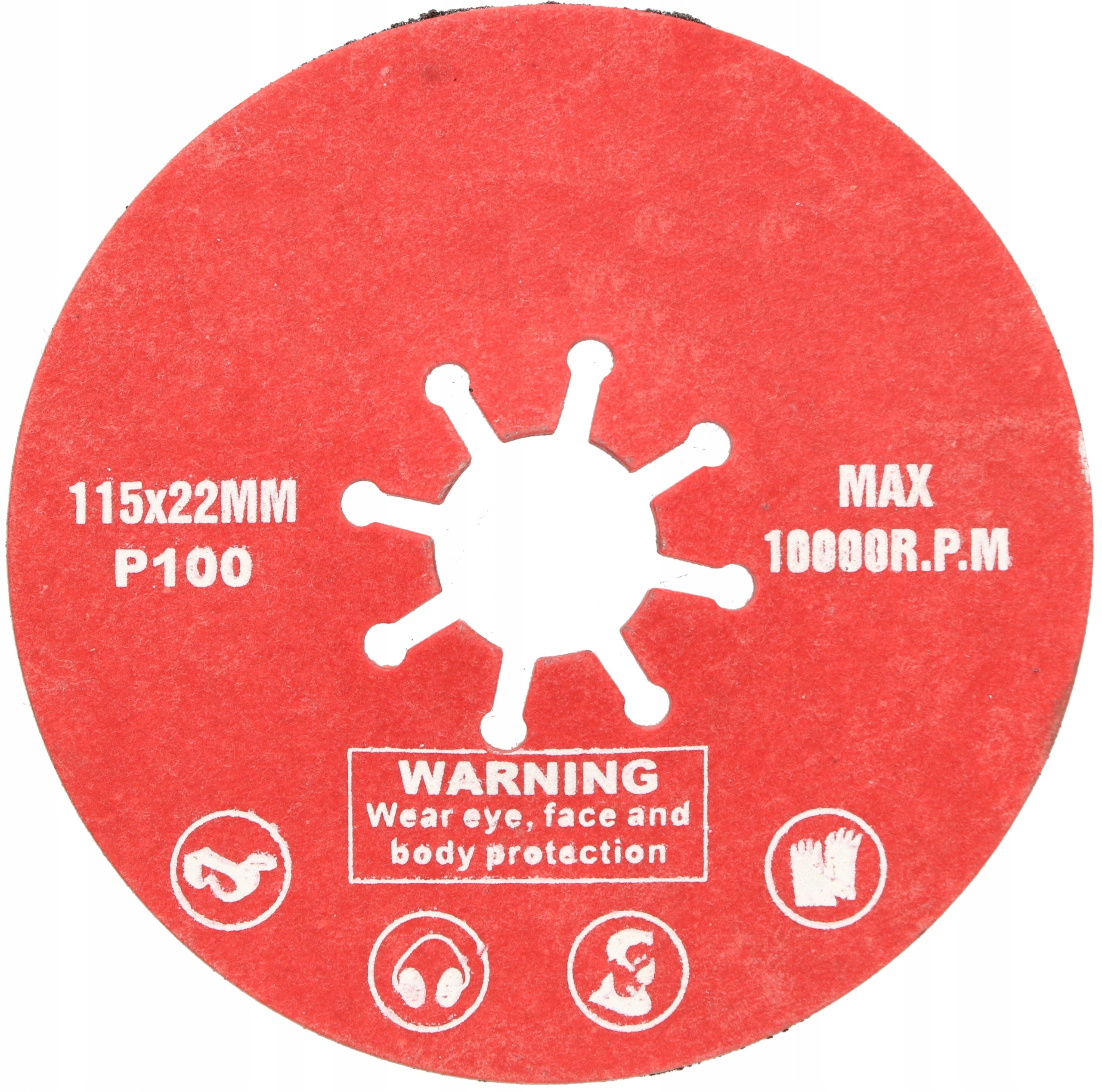 10X DYSK ŚCIERNY TARCZA SZLIFOWANIE GRESU 100 GR Kod producenta ZSY1529