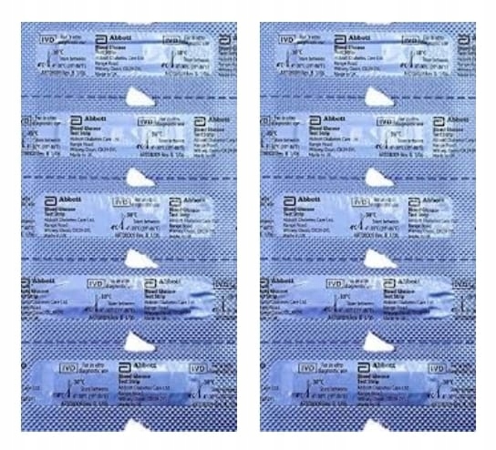 

10 Szt Paski Do Glukozy Cukru Optium Xido