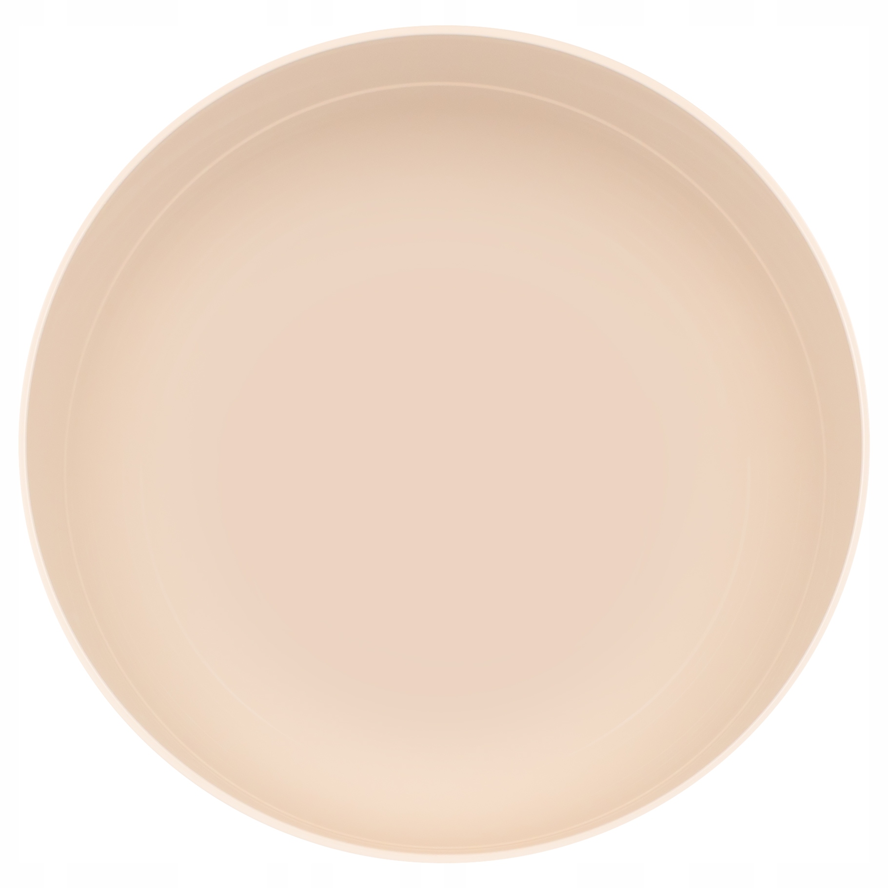 MISECZKA MISKA KUCHENNA PLASTIKOWA DO ŻYWNOŚCI Z POKRYWKĄ 1,2L 16CM BEŻOWA Pojemność 1.2 l