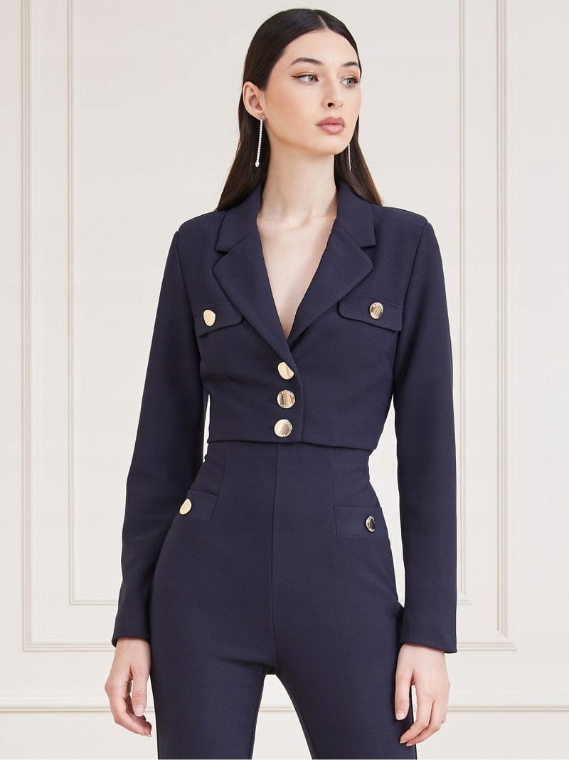 Marciano Guess Modrý Krátký Blejzr (44)