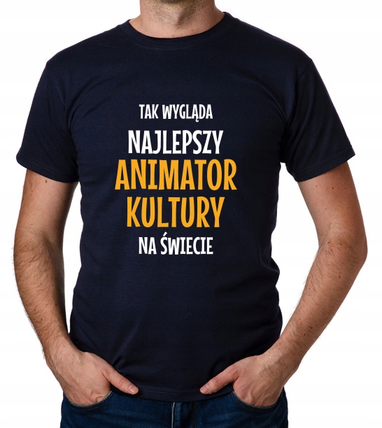 

koszulka Najlepszy Animator Kultury prezent