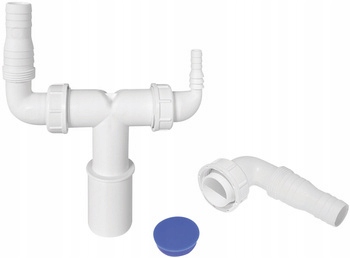 MCALPINE PRZYŁĄCZE DO PRALKI I SUSZARKI Z ZAŚLEPKĄ 32-40MM