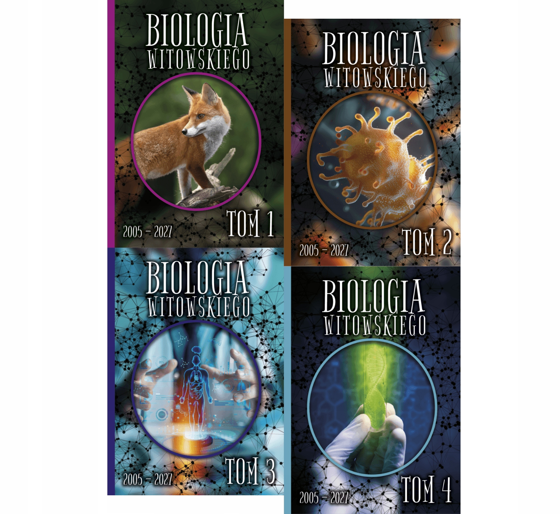 Zbiór Zadań Witowskiego Biologia 2026-2027 Tomy 1-4 Witowski