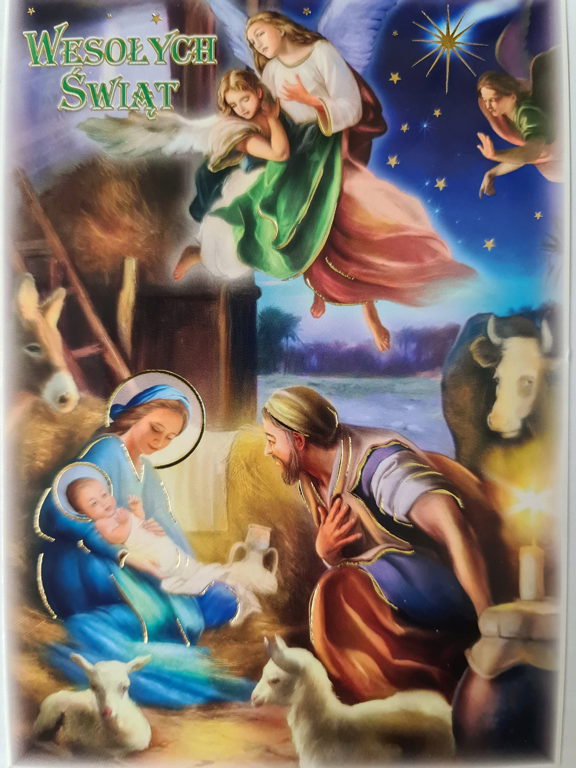 

pocztówki Boże Narodzenie Cena za 2 Sztuki