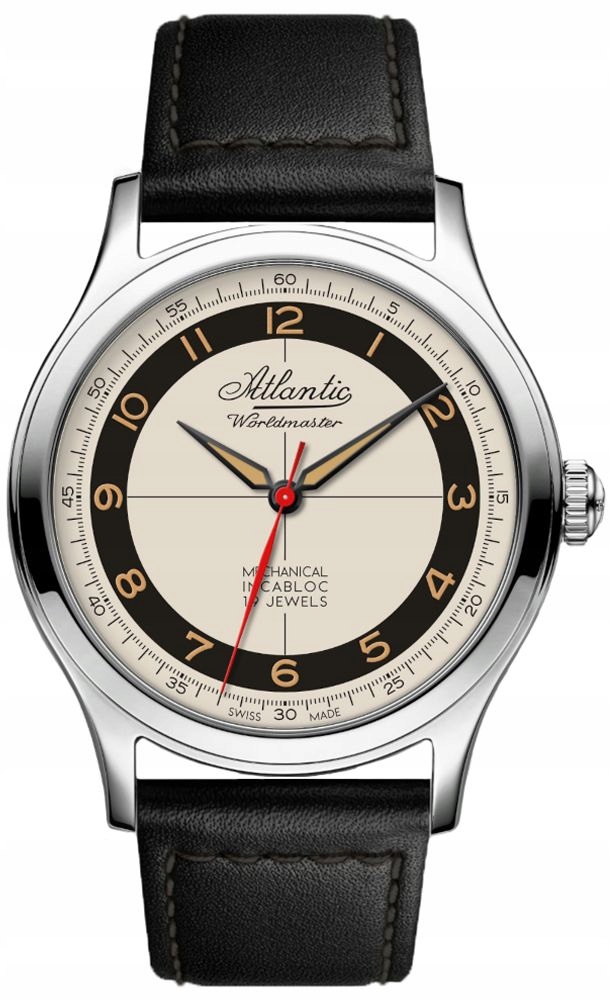 Atlantic Worldmaster Incabloc Mechanical 53680.41.93 39 mm WR50 SW210-1