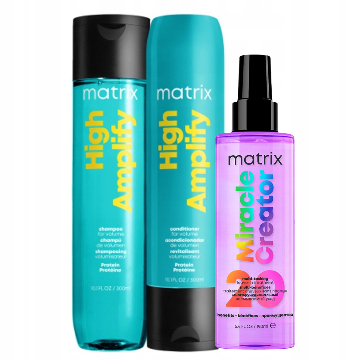 Matrix High Amplify Miracle Creator zestaw do włosów cienkich