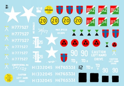 Star Decals 35961 1/35 M19 Diamond T