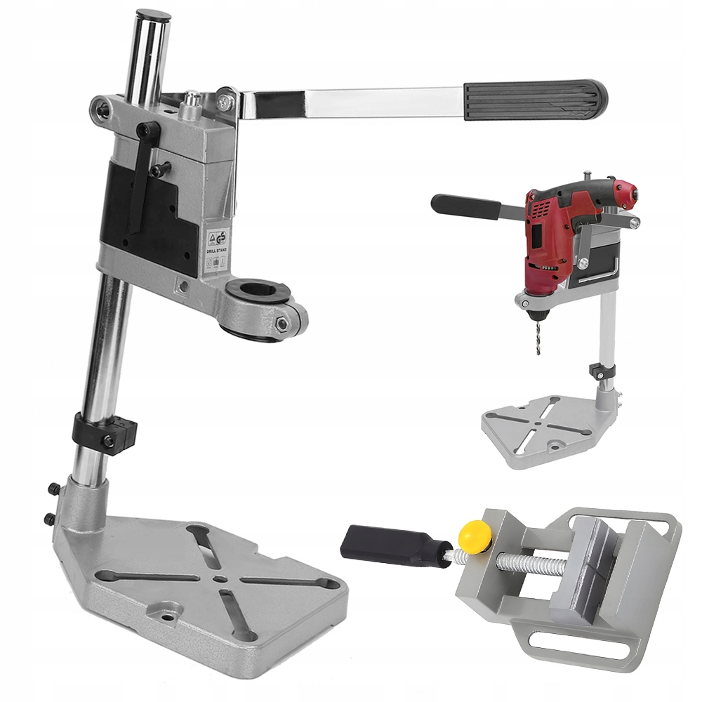 Stojan Na Vrtačku S Deskou Stolu A Svěrákem Pro Domácí Použití