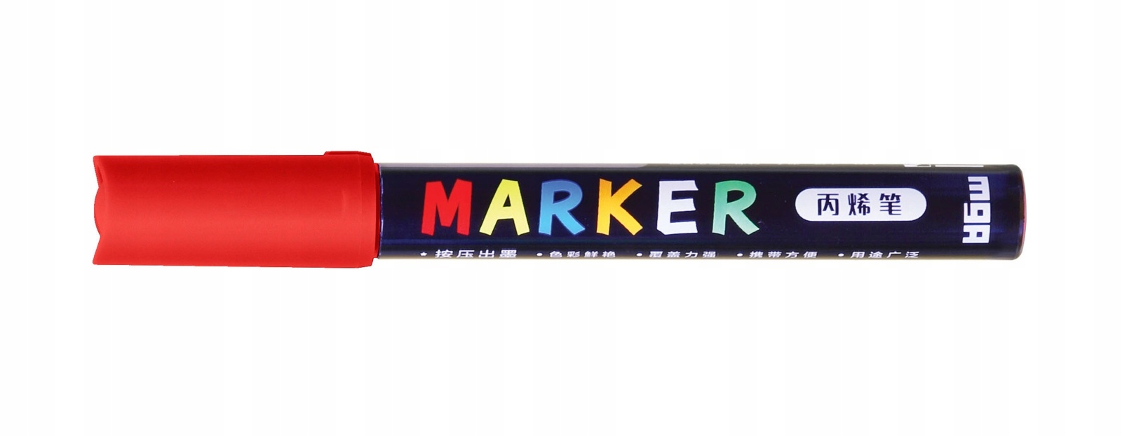 

Marker akrylowy 1-2 mm Mg Czerwony Nr. 11