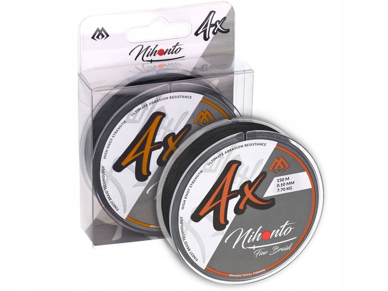 Plecionka Mikado Nihonto Fine Braid 0.23 mm 150 m Czarny