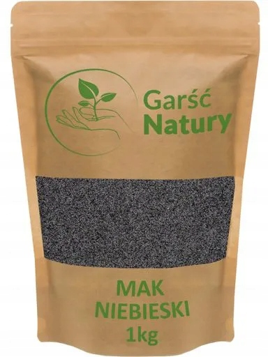 3x Garść Natury Mák modrý čistý 1 kg