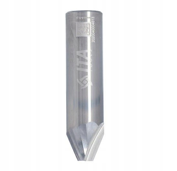 Fréza Vhm pro zkosení plastů fi16 z2 A=22,5° L=55 mm I=10 mm
