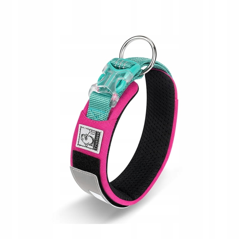 Obroża dla małego psa z adresówką i odblaskiem Xs