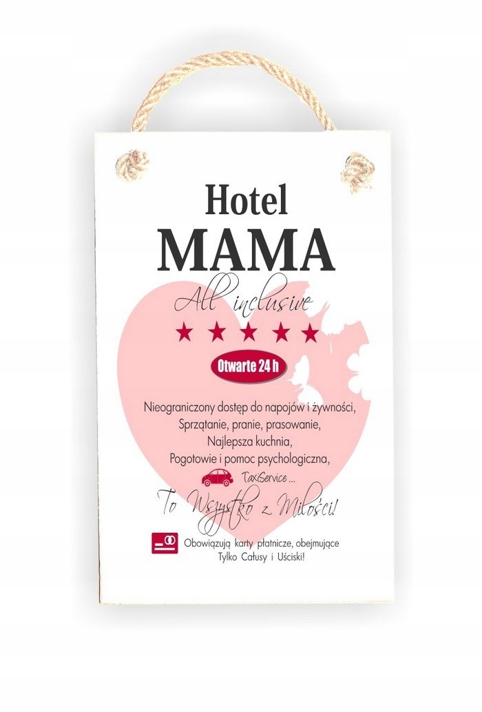 

Tabliczka 06 - Hotel mama... - TC/06