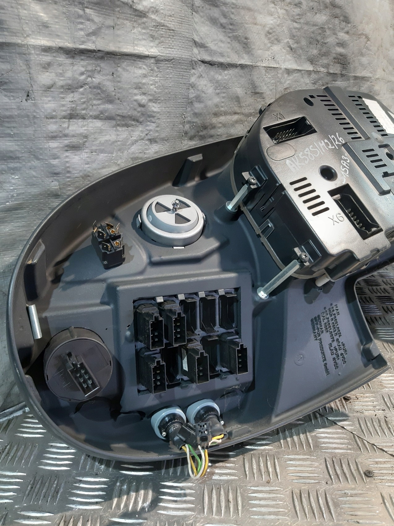 MAN running board wskaznikow dials dials dashboard instrument panel 81.27202-6190