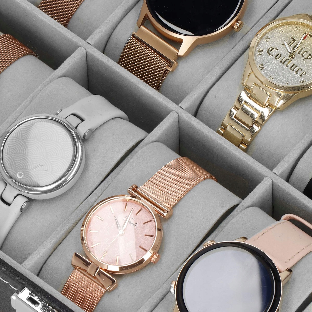 ORGANIZER SZKATUŁKA ETUI NA ZEGARKI 10szt BIŻUTERIĘ PUDEŁKO ELEGANCKIE Kod producenta HA1056