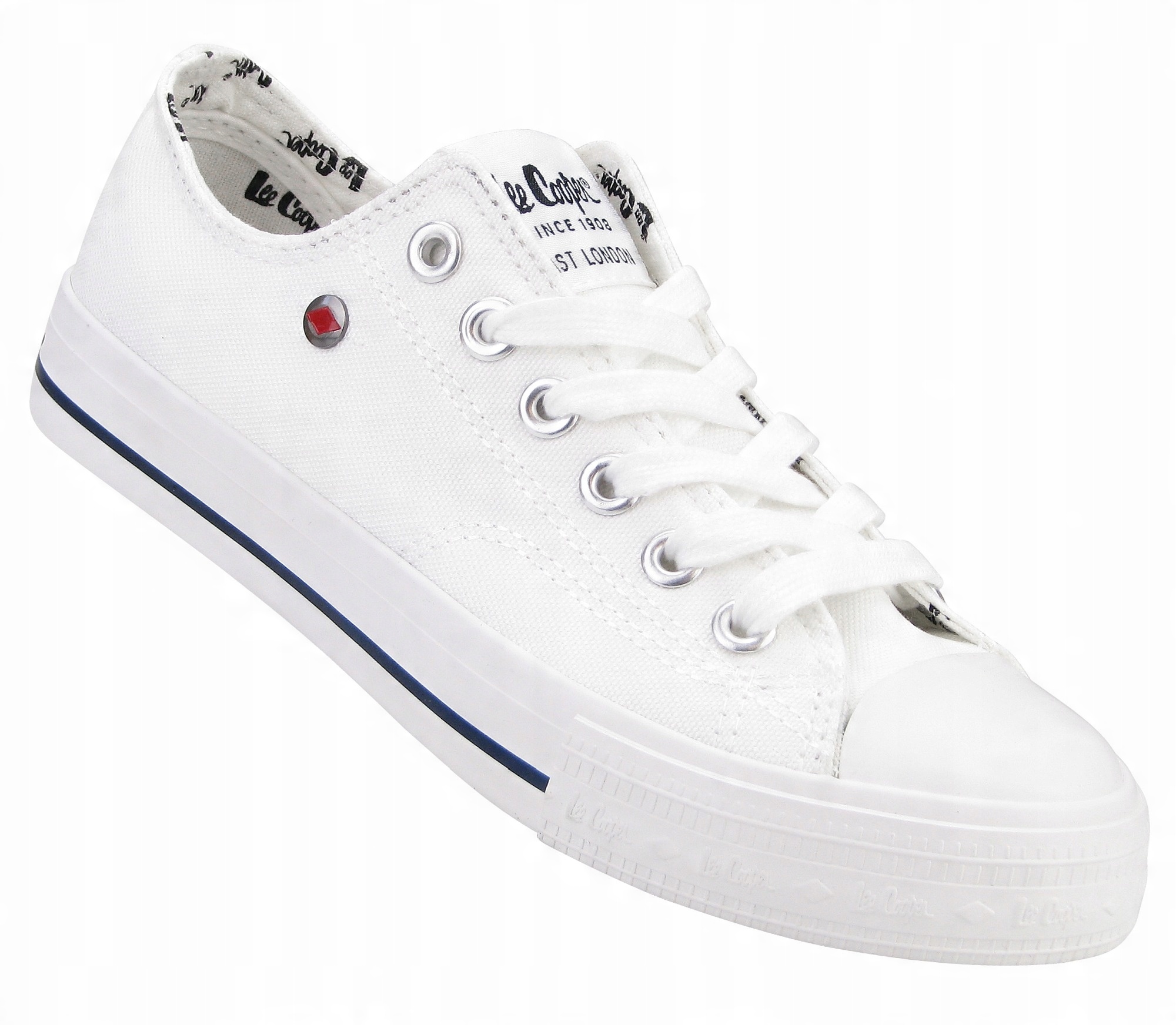 

Trampki damskie Lee Cooper białe niskie 38