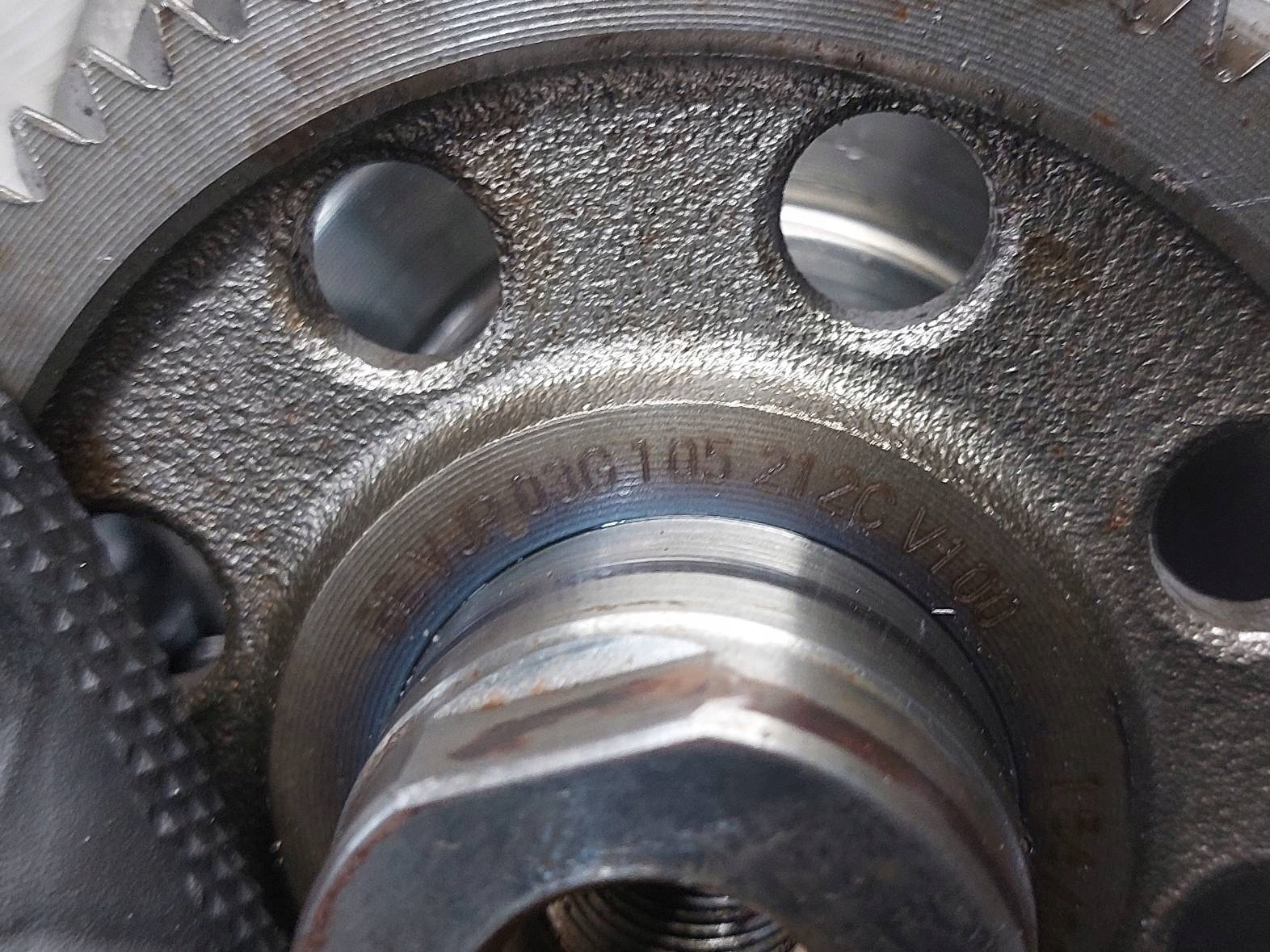 crank AUDI Q5 8R 38AA CAHA 03G105212C 2.0 TDI