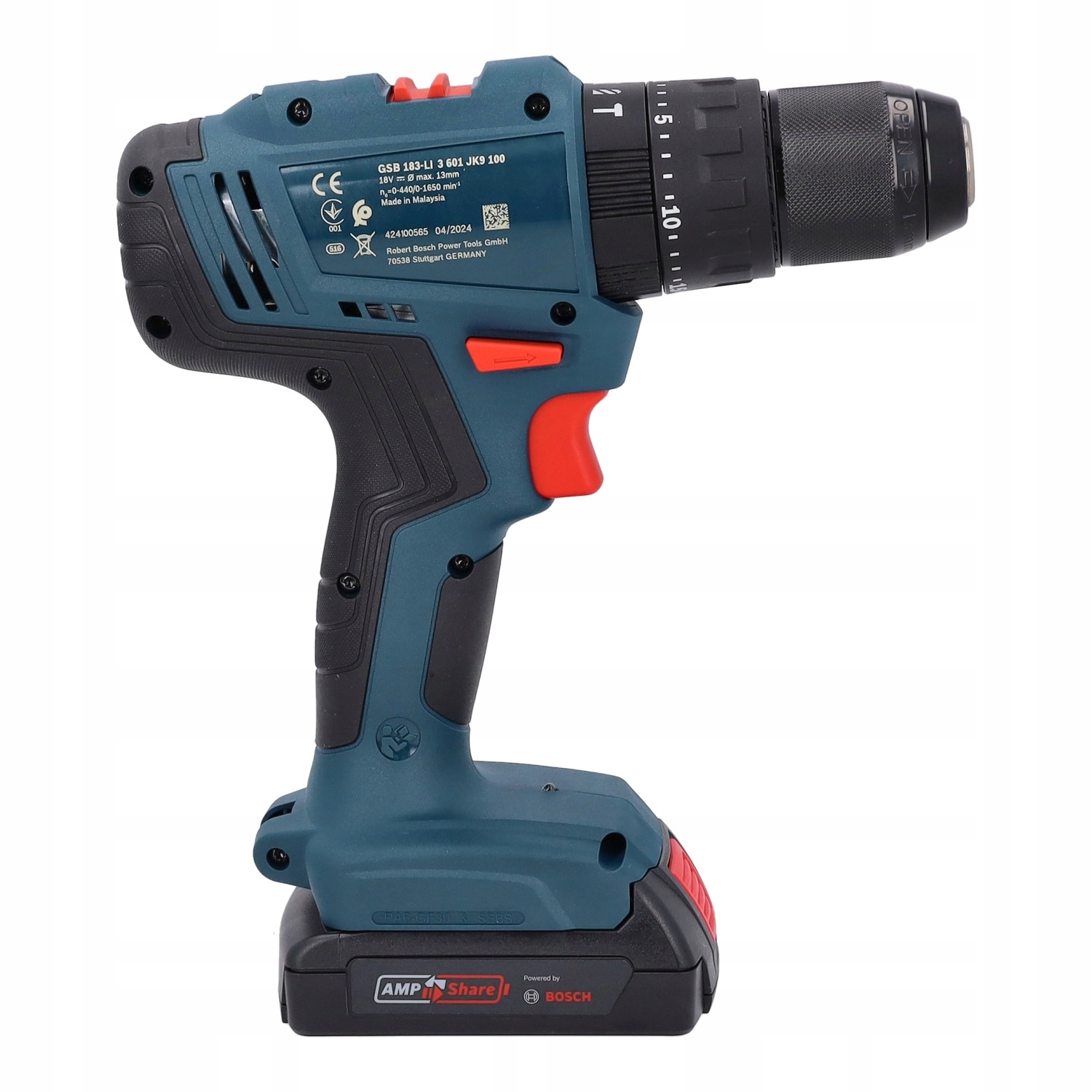 WIERTARKO WKRĘTARKA UDAROWA 18V 2x Aku. Walizka BOSCH GSB 183-LI Marka Bosch Professional