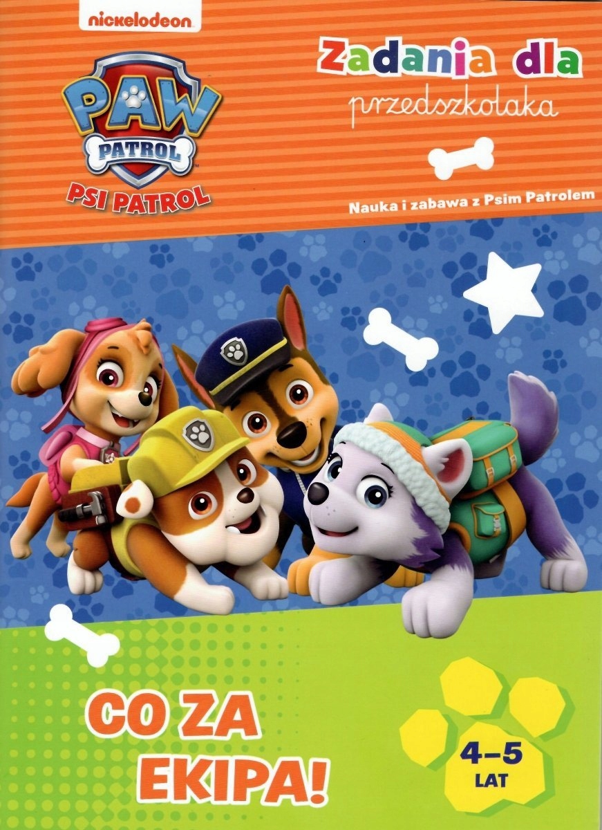 

Psi Patrol 3 Zadania dla Przedszkolaka 4-5 lat