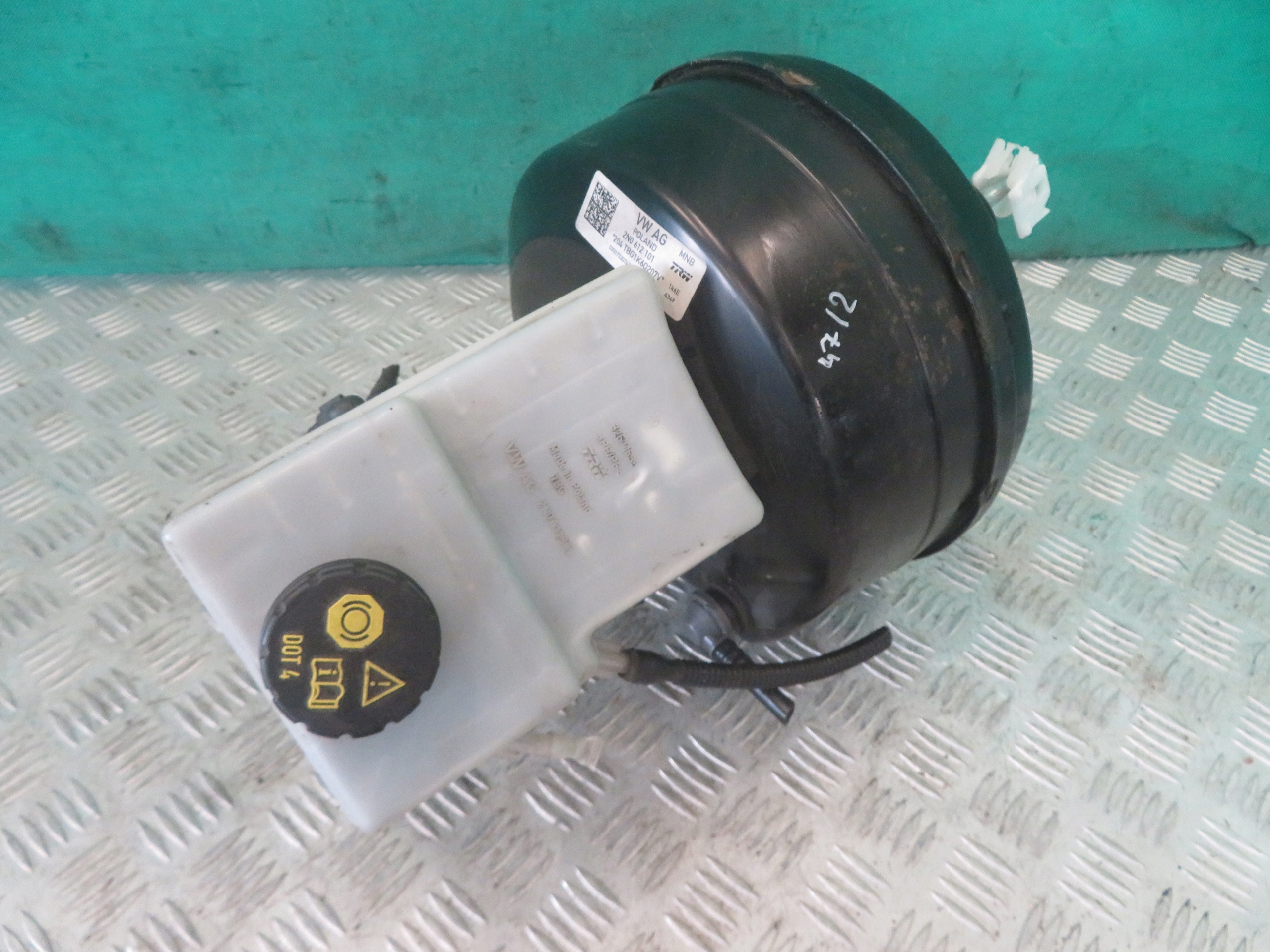 servo Pompa HAMUCLOWA VW CRAFTER 22R 2N0612101