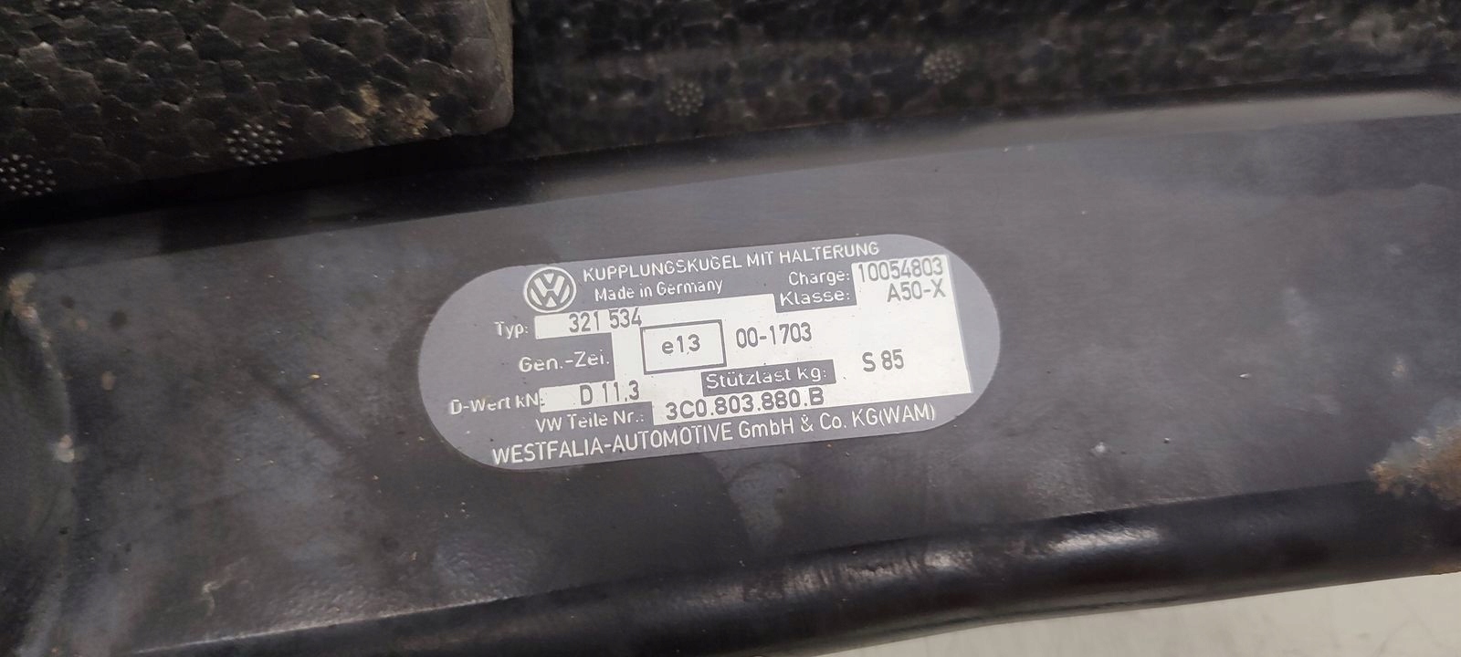 tow VW Passat B6 2,0 TDI kombi