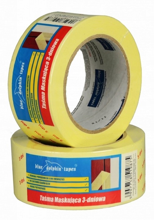 

Taśma Blue Dolphin Maskująca 3DNIOWA 48mm 1 sztuka
