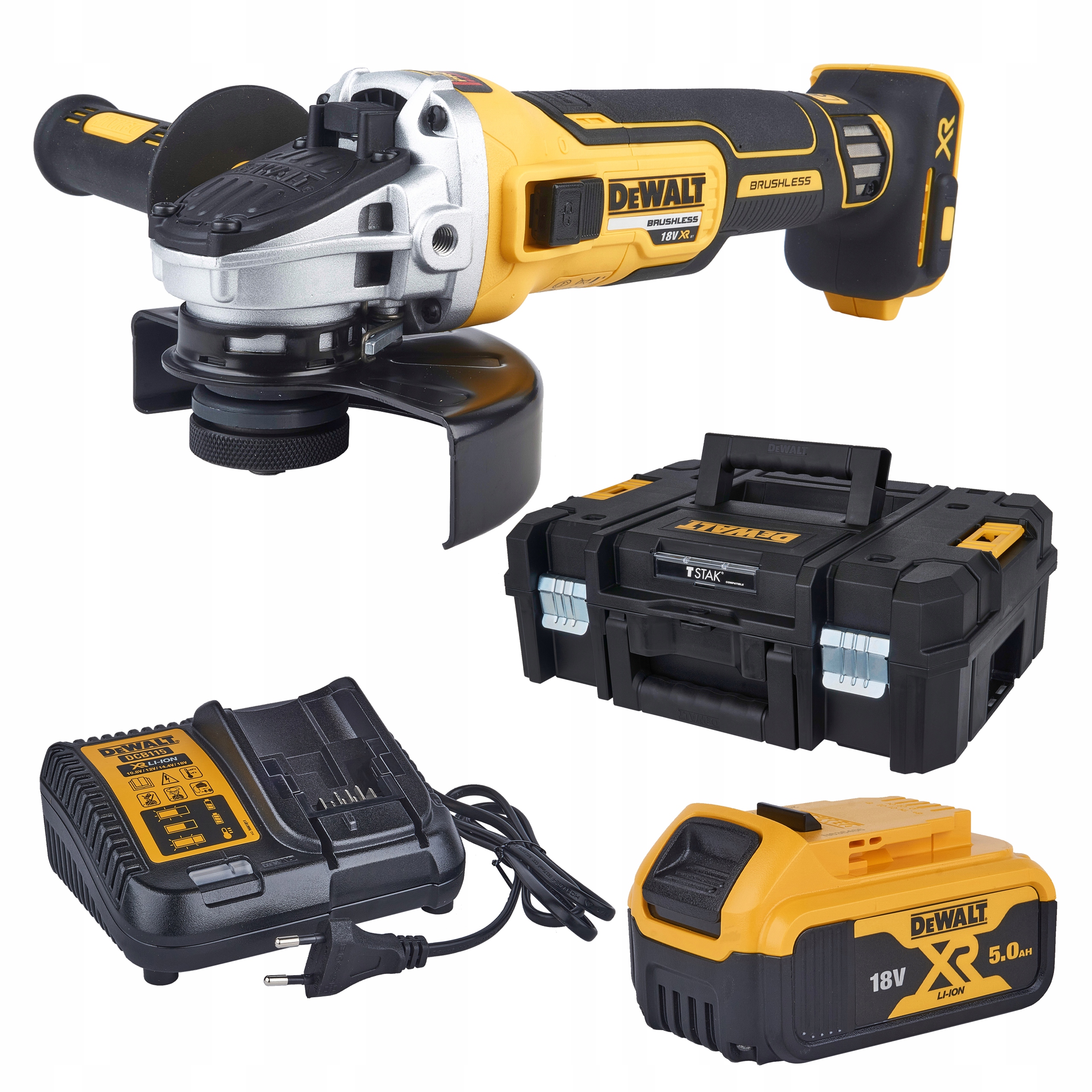 Dewalt DCG405P1 szlifierka kątowa 18V 1x5Ah
