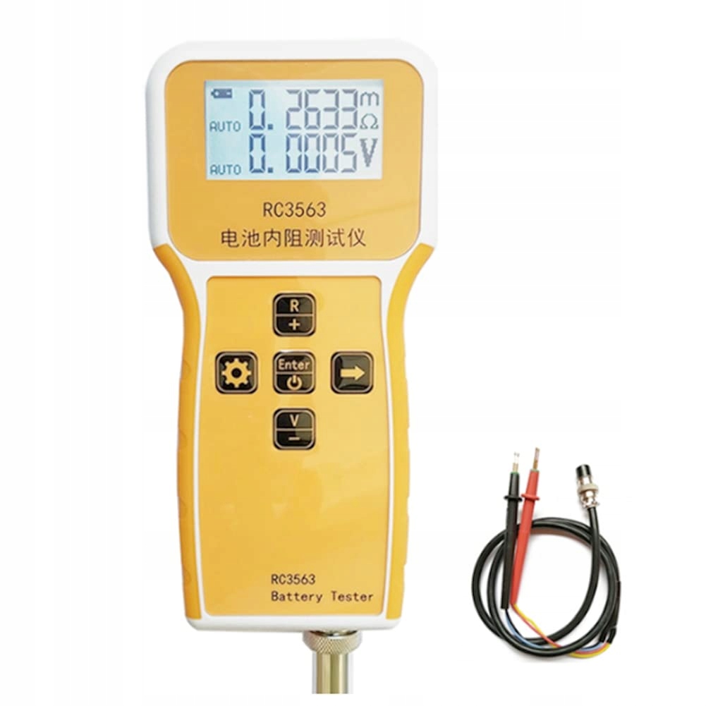 WEWNĘTRZNY TESTER NAPIĘCIA REZYSTANCJI RC3563 100V