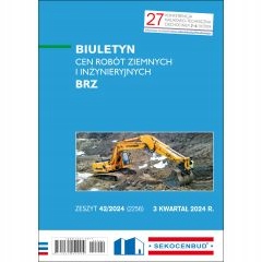 Sekocenbud Biuletyn cen robót ziemnych BRZ 3/2024