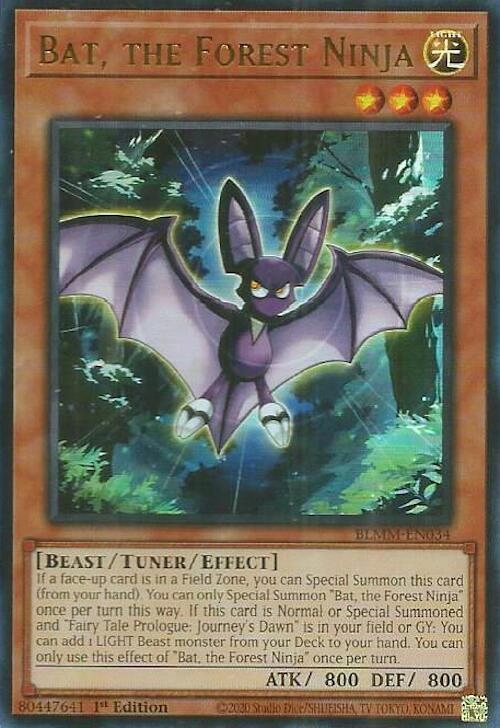 Yu-Gi-Oh! TCG: Bat, the Forest Ninja (BLMM)