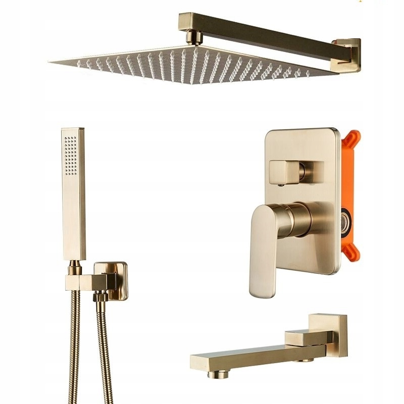 Sprchová batéria Zlatá Mat 30