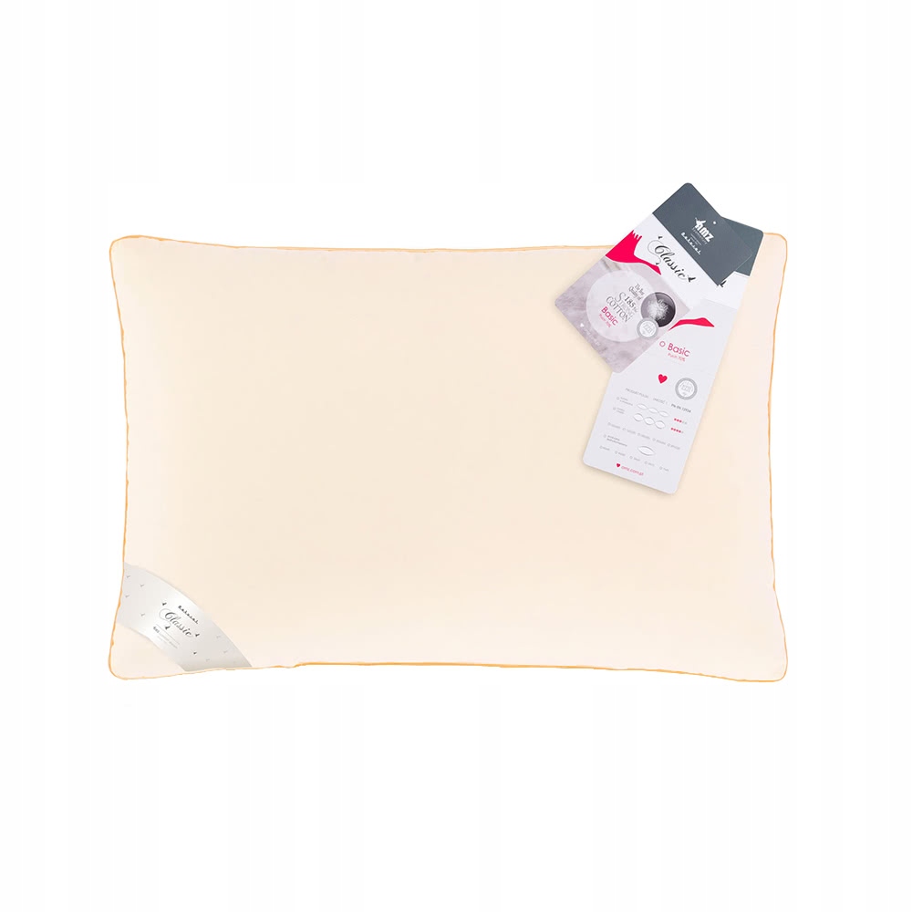 Základní Polštář Amz 50x60 cm krémový