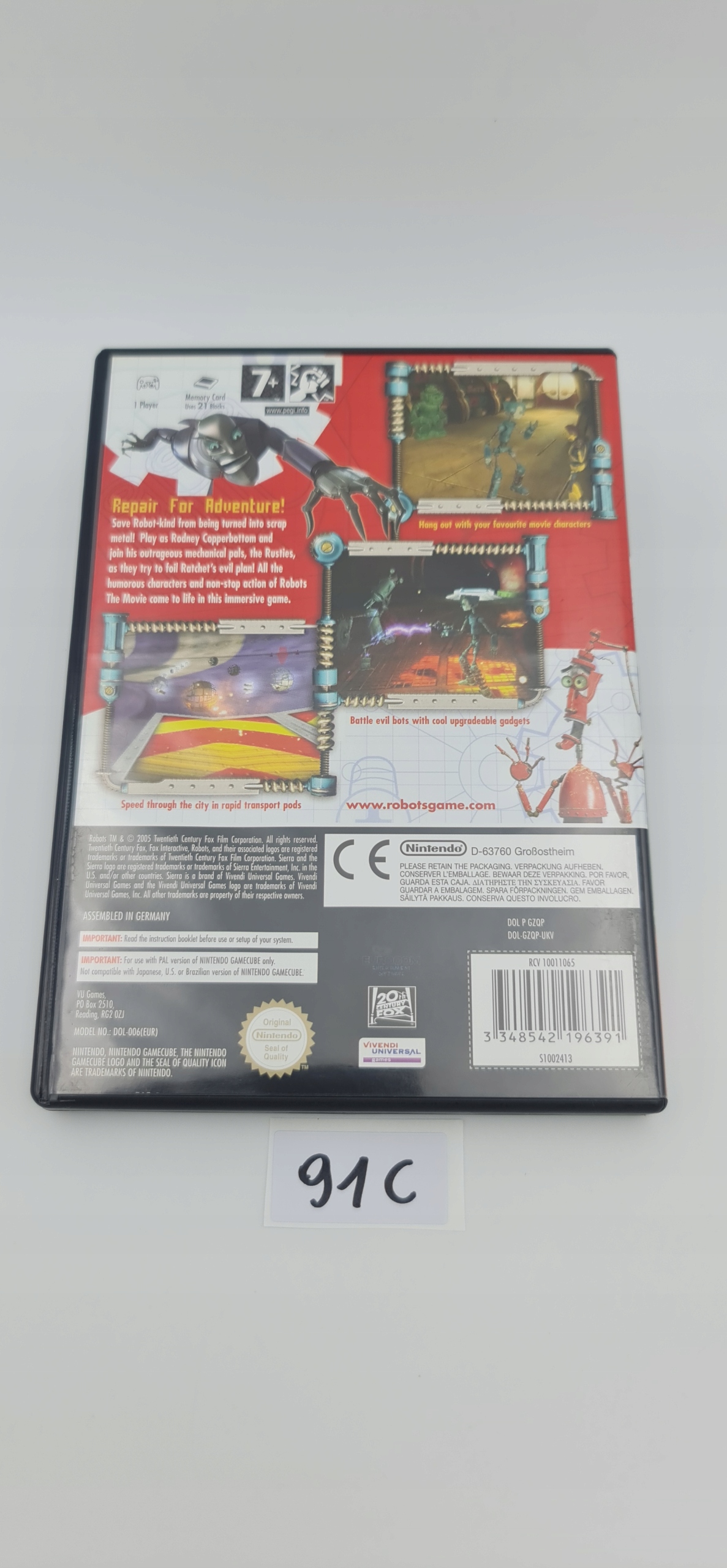 NINTENDO GAMECUBE ROBOTS Producent Nintendo