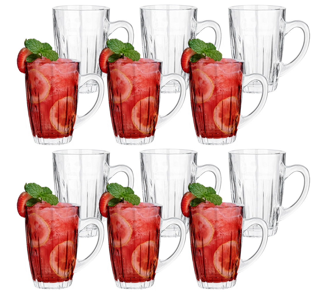 

Szklanki Do Kawy Latte Macchiato 350ml Kubki 12szt