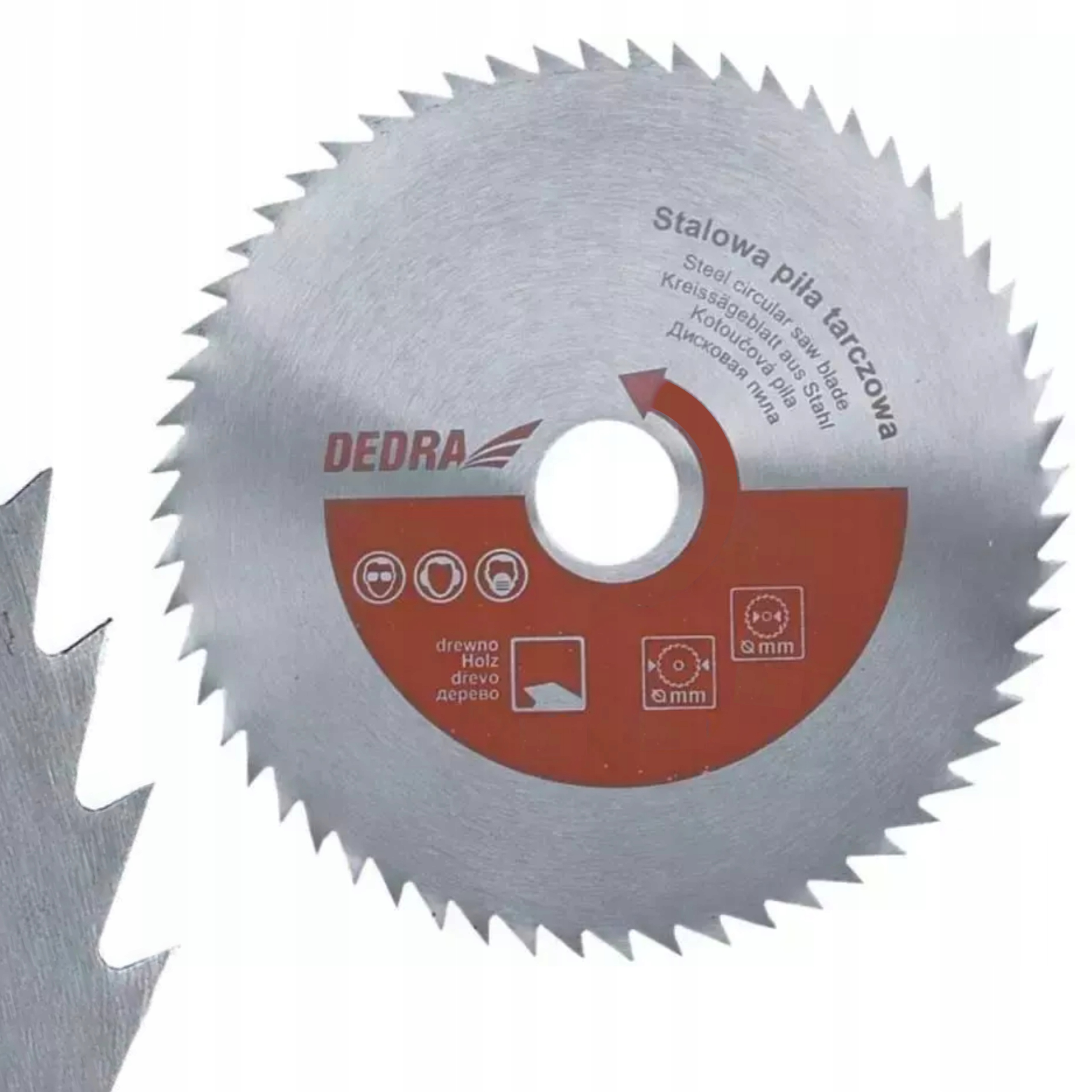 

Dedra Piła Tarczowa Stalowa Do Drewna 500X30 60Z