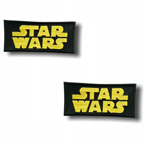

2 szt naprasowanka naszywka termo Starwars 40x90mm