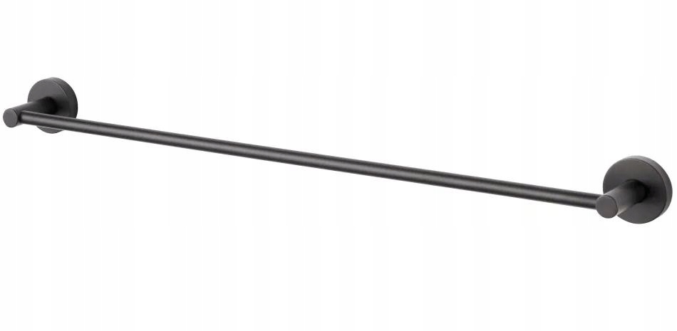 Věšák na ručníky do koupelny, černý, nástěnný, do koupelny, na toaletu, na zeď