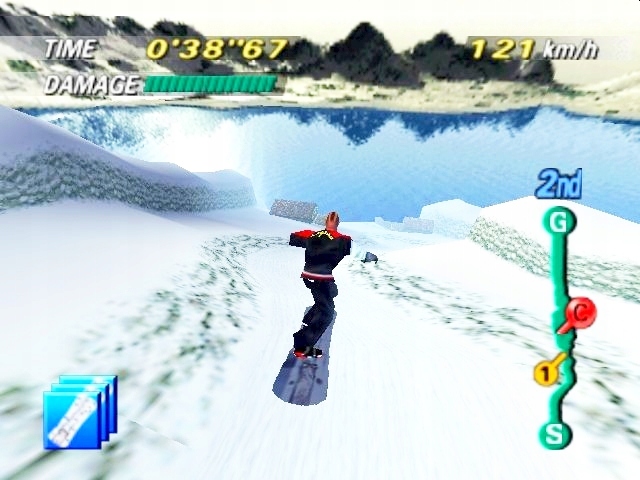 1080 Ten Eighty Snowboarding - gra na konsole Nintendo 64, N64. Producent LucasArts