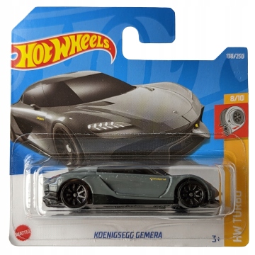 

Hot Wheels Koenigsegg Gamera Szary Nowy