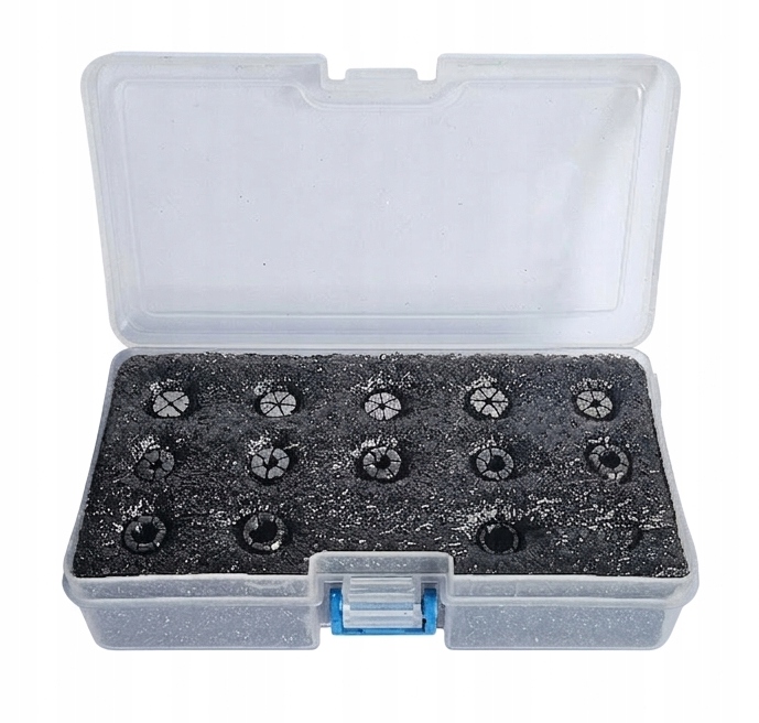 Zestaw tulejek zaciskowych ER11 13szt 1-7mm Cnc