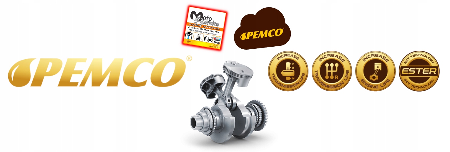 OLEJ PEMCO IDRIVE 340 5W40 A3/B4 5L Producent Pemco