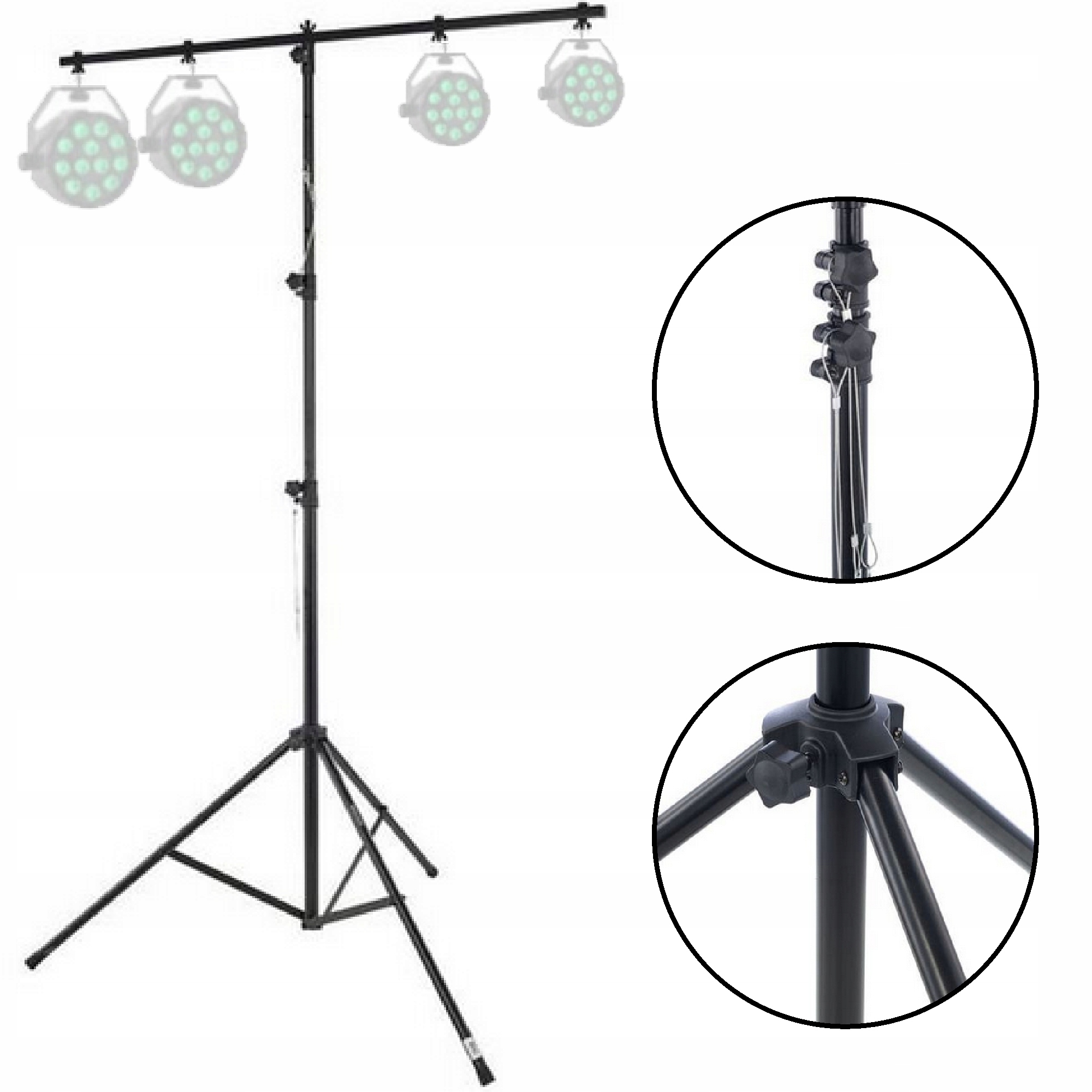 Statyw oświetleniowy estradowy Belka 8 punktów Millenium 2,6 m do 18kg