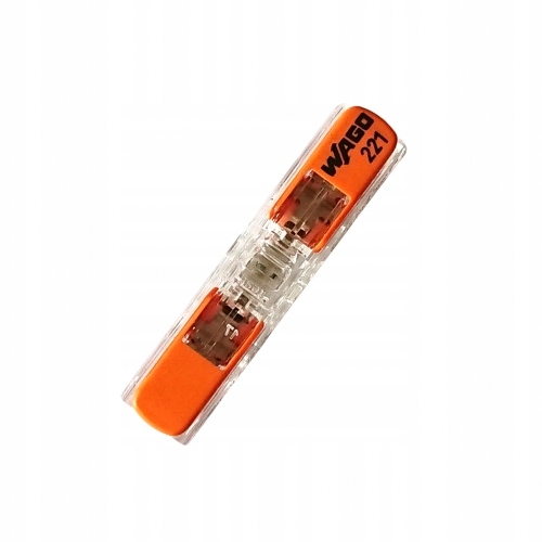 

Szybkozłączka 2x0,2-4mm2 złączka Wago 221-2411 1s