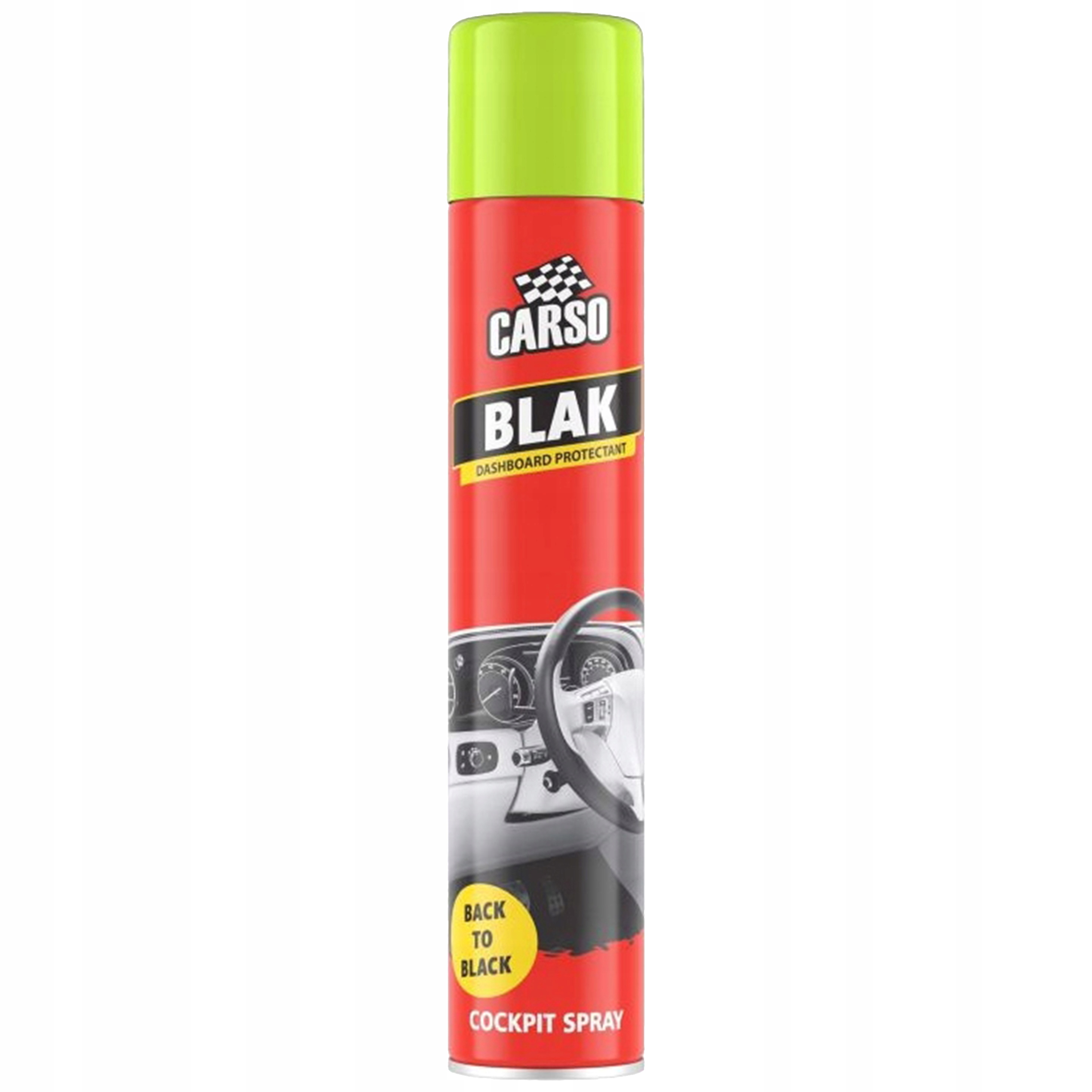 Spray Do Kokpitu Jabłko 750ml K2 Carso Blak