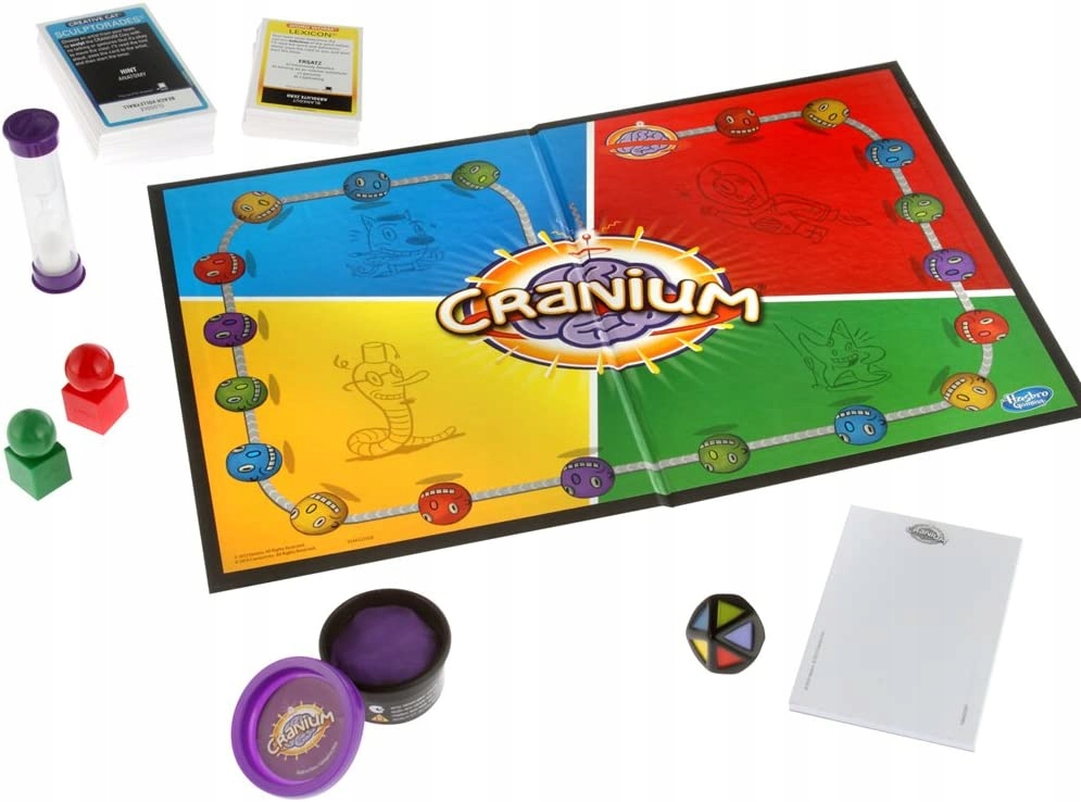 HASBRO GAMING GRA CRANIUM GIOCO PO WŁOSKU Typ Podstawa