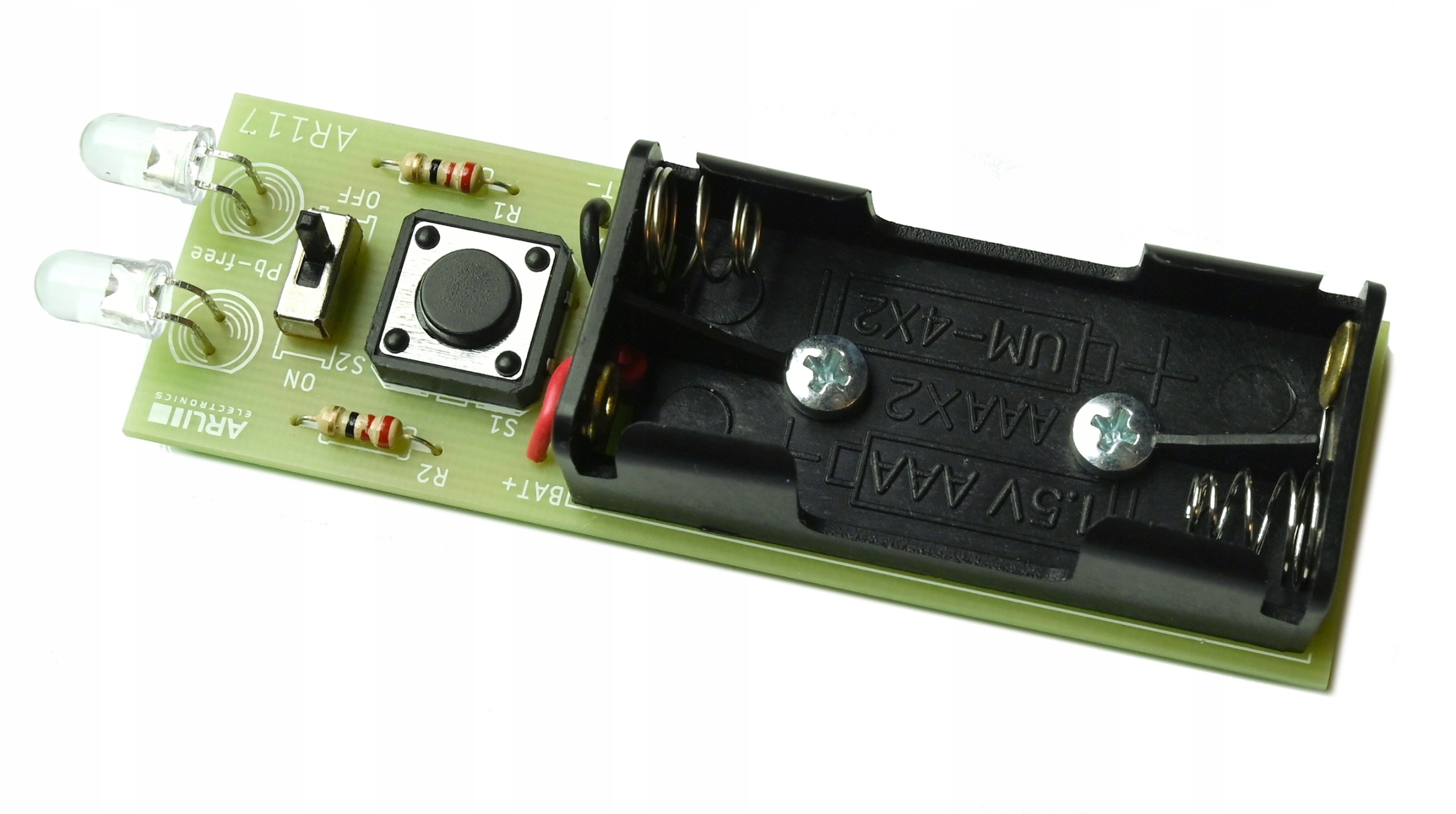 

AR117 Mini latarka Led kit Diy